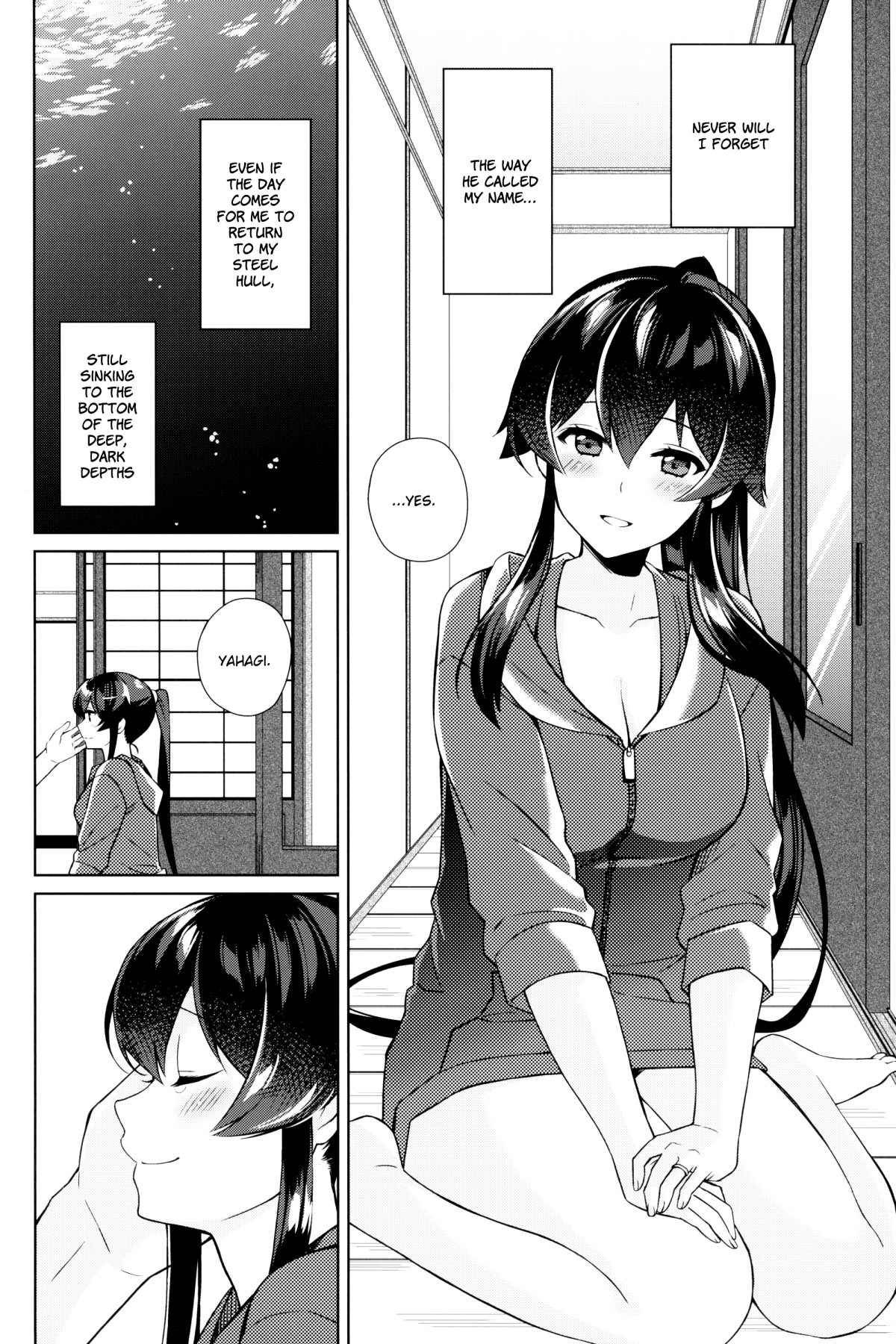 Hentai Manga Comic-Light Cruiser Yahagi Fell In Love - Third-Read-20